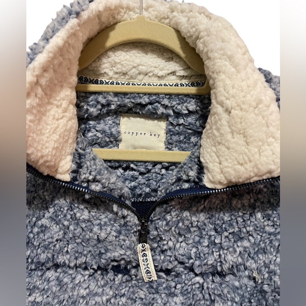 Copper Key - quarter zip pullover - size Large - Picture 3 of 4